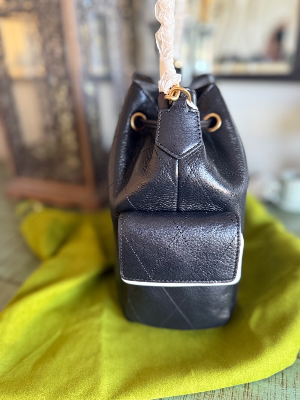 Tory Burch Charlie Quilted Shoulder Bag - SMALL - Picture 3 of 7